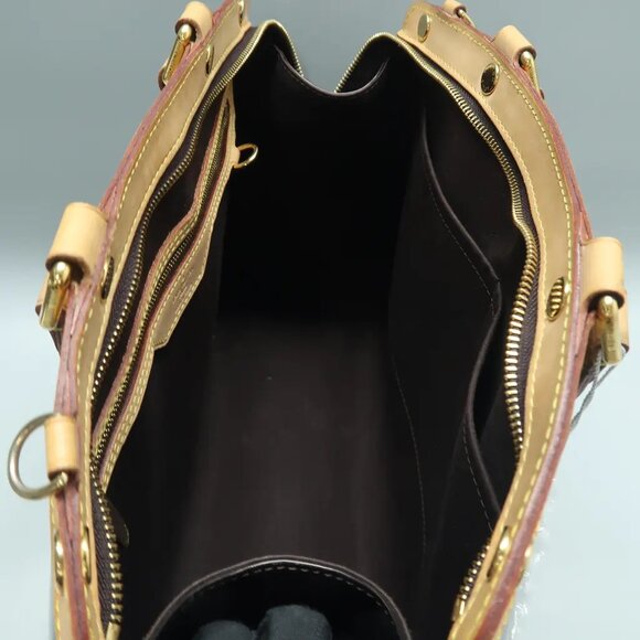 Louis Vuitton Brea Burgundy Monogram Patent Leather Satchel 818-123124 - Picture 9 of 11